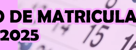 BACHILLERATO SEMIPRESENCIAL – AVISO: cambio en el calendario de matrícula